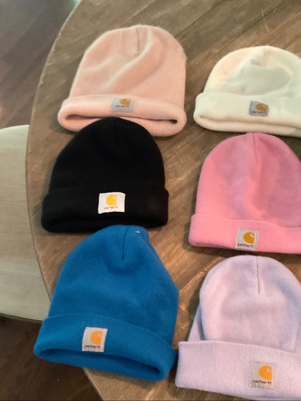 Set of 6 Carhartt beanies gently used some like new without tags